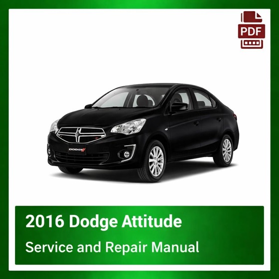 2016 Dodge Attitude repair manual