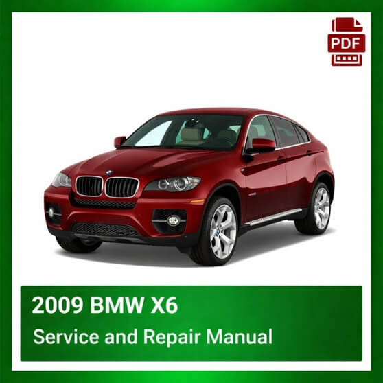 2009 BMW X6 repair manual