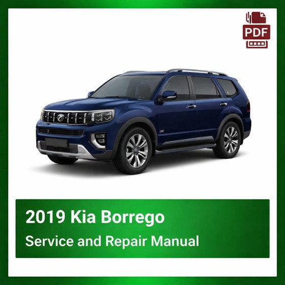 2019 Kia Borrego repair manual