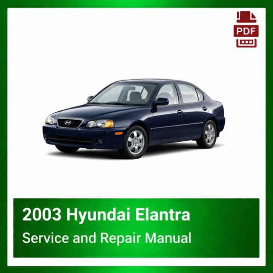 2003 Hyundai Elantra repair manual