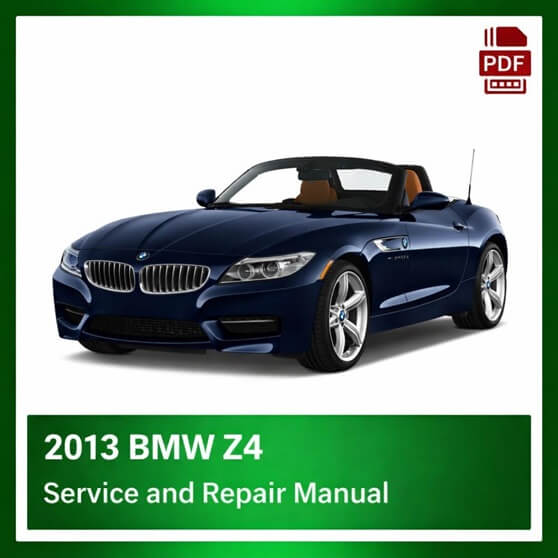 2013 BMW Z4 repair manual