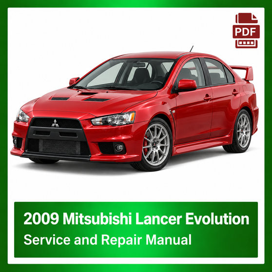 2009 Mitsubishi Lancer Evolution repair manual