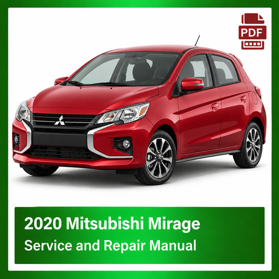 2020 Mitsubishi Mirage repair manual