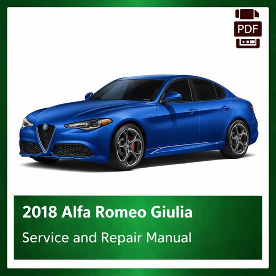 2018 Alfa Romeo Giulia repair manual