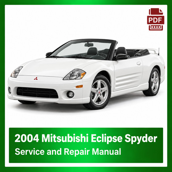 2004 Mitsubishi Eclipse Spyder repair manual