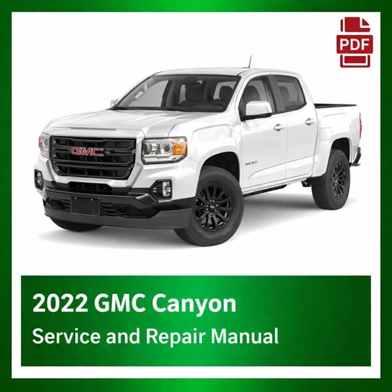 2022 GMC Canyon repair manual