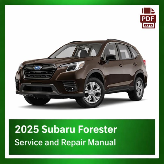 2025 Subaru Forester repair manual