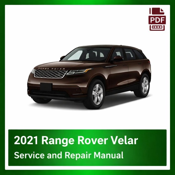 2021 Range Rover Velar repair manual