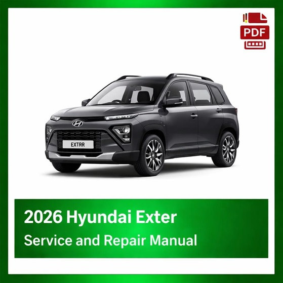 2026 Hyundai Exter repair manual
