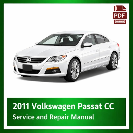 2011 Volkswagen Passat CC repair manual
