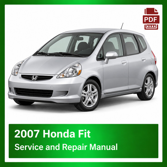 2007 Honda FIT repair manual