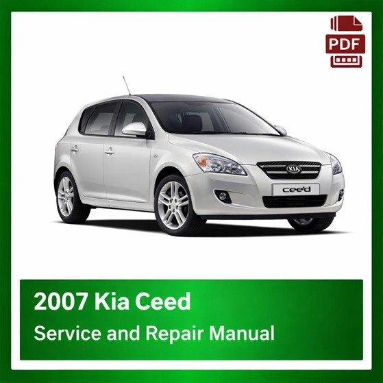 2007 Kia Ceed repair manual