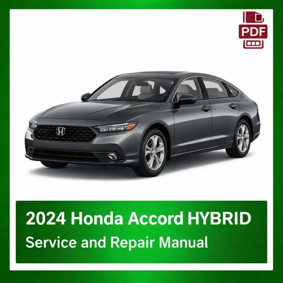 2024 Honda Accord Hybrid repair manual