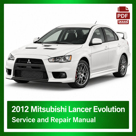 2012 Mitsubishi Lancer Evolution repair manual