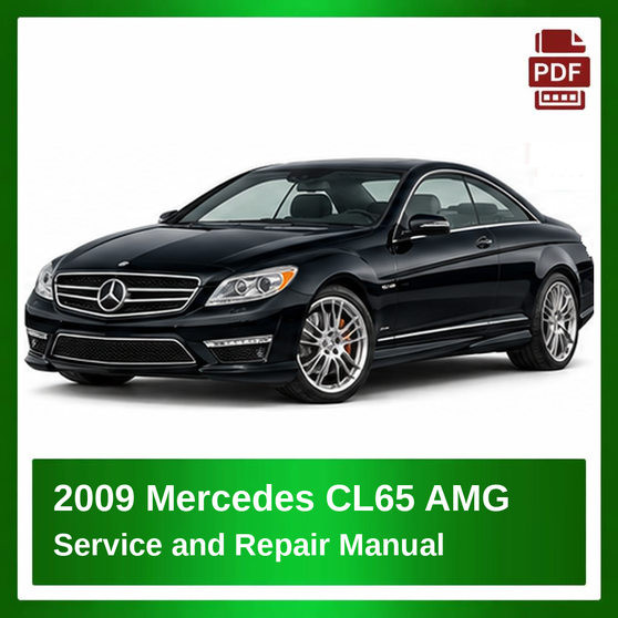 2009 Mercedes CL65 AMG repair manual