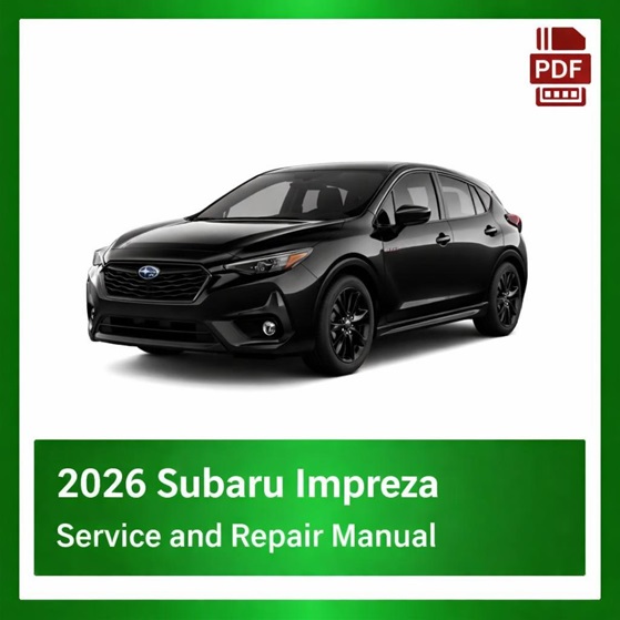 2026 Subaru Impreza Factory Repair Manual
