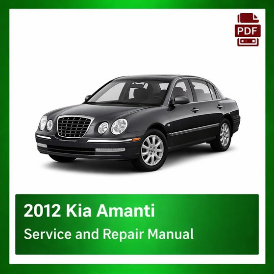 2012 Kia Amanti repair manual