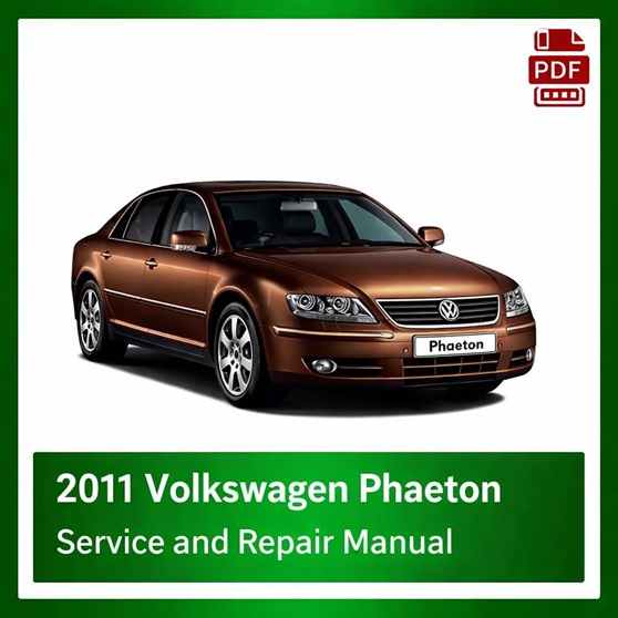2011 Volkswagen Phaeton repair manual - VIN specific PDF
