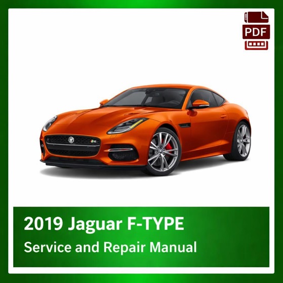2019 Jaguar F-TYPE repair manual