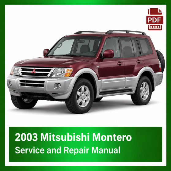 2003 Mitsubishi Montero repair manual