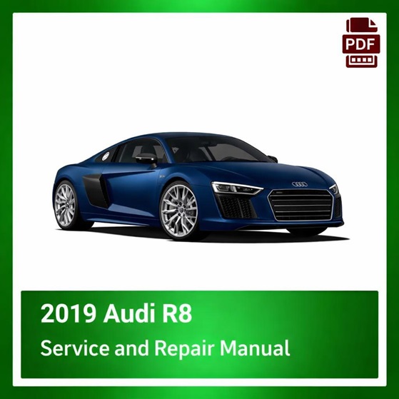 2019 Audi R8 repair manual
