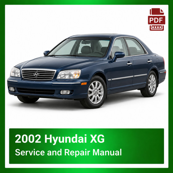 2002 Hyundai XG repair manual