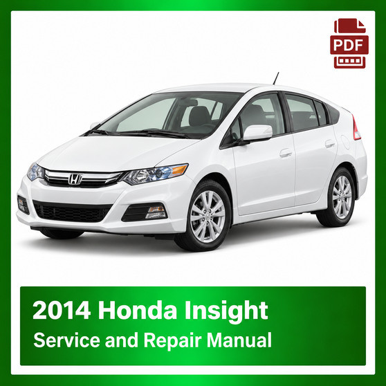2014 Honda INSIGHT repair manual