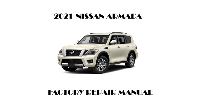 2021 Nissan Armada repair manual