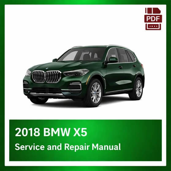 2018 BMW X5 repair manual