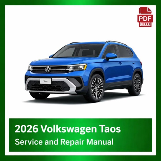 2026 Volkswagen Taos repair manual - VIN specific PDF