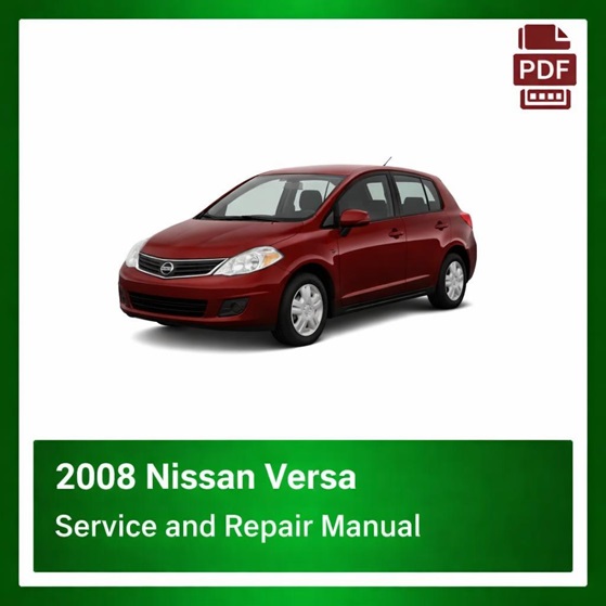 2008 Nissan Versa repair manual