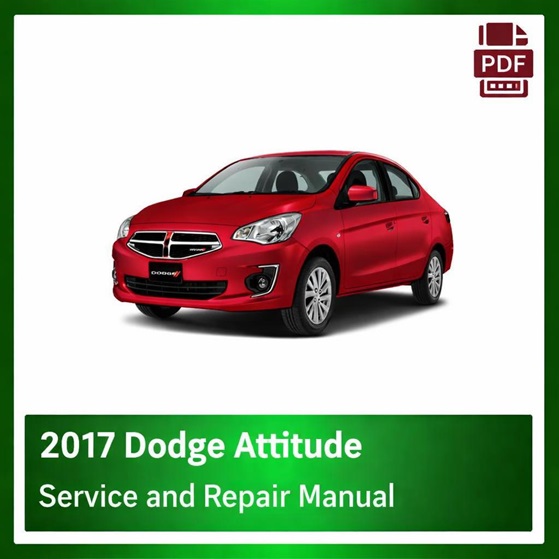 2017 Dodge Attitude repair manual