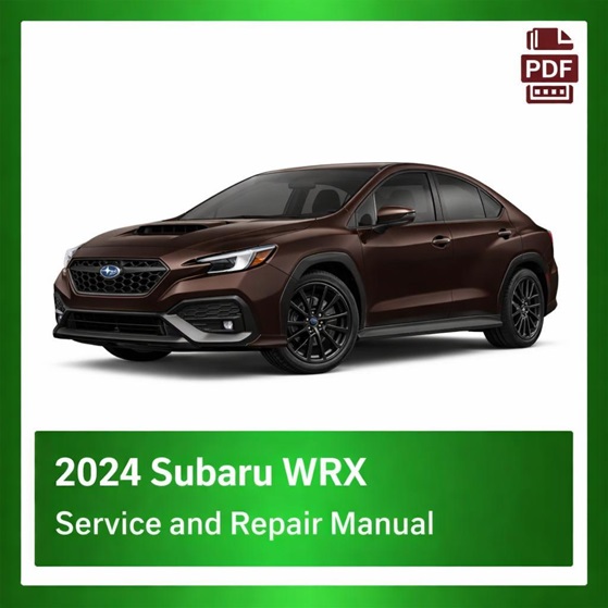 2024 Subaru WRX repair manual