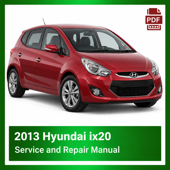 2013 Hyundai IX20 repair manual