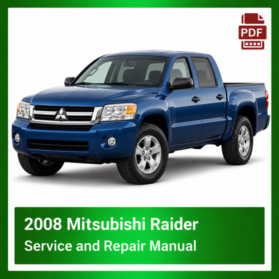 2008 Mitsubishi Raider repair manual