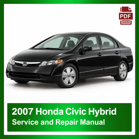 2007 Honda CIVIC HYBRID repair manual