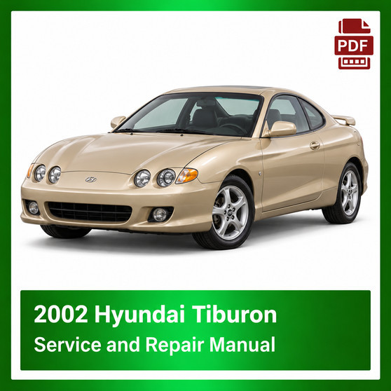 2003 Hyundai Tiburon repair manual