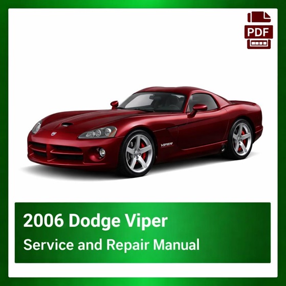 2006 Dodge Viper repair manual