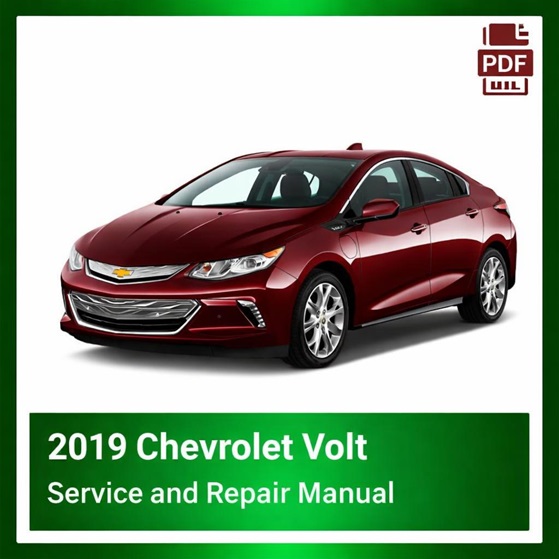 2019 Chevrolet Volt repair manual