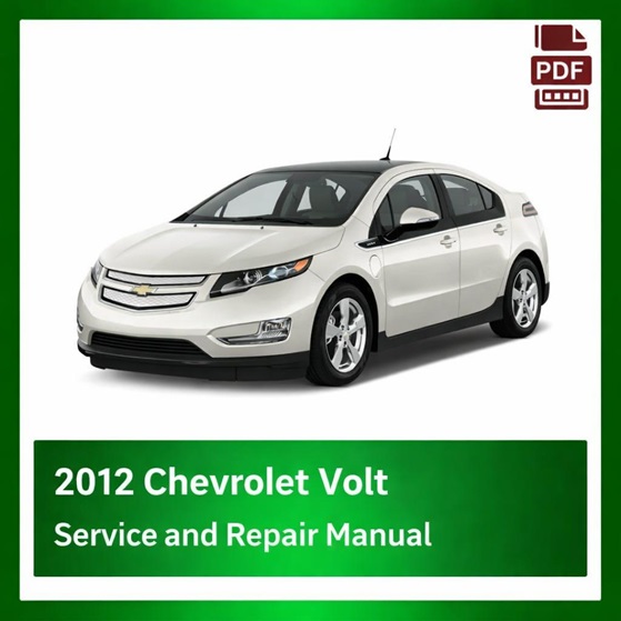 2012 Chevrolet Volt repair manual