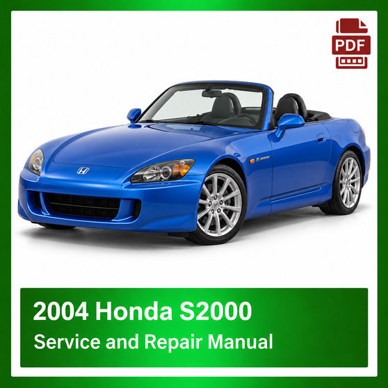 2004 Honda S2000 repair manual