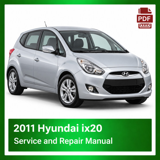 2011 Hyundai IX20 repair manual