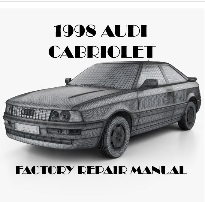 1998 Audi Cabriolet repair manual