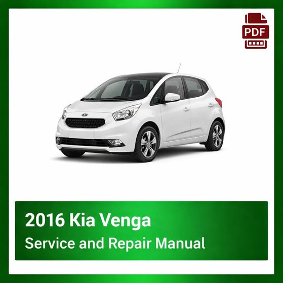2016 Kia Venga repair manual