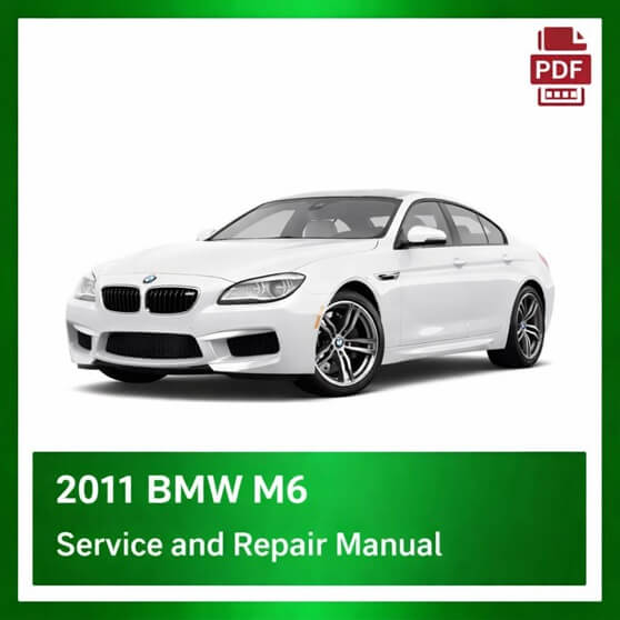 2011 BMW M6 repair manual