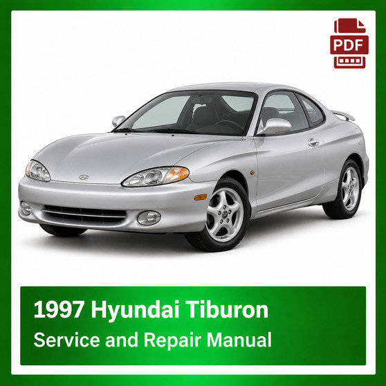 1997 Hyundai Tiburon repair manual