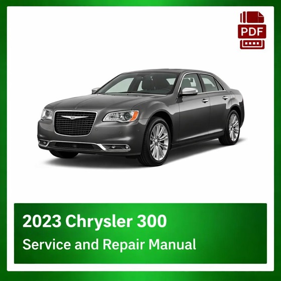 2023 Chrysler 300 repair manual