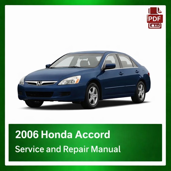 2006 Honda ACCORD repair manual