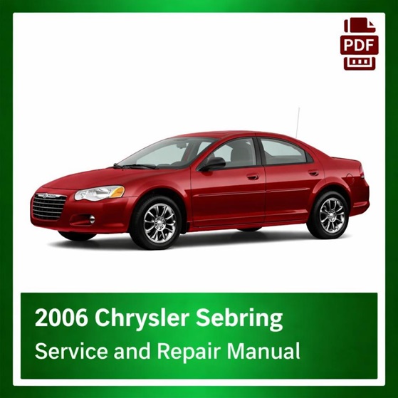 2006 Chrysler Sebring repair manual