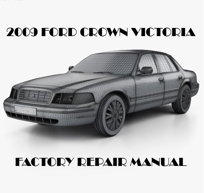 2009 Ford Crown Victoria repair manual